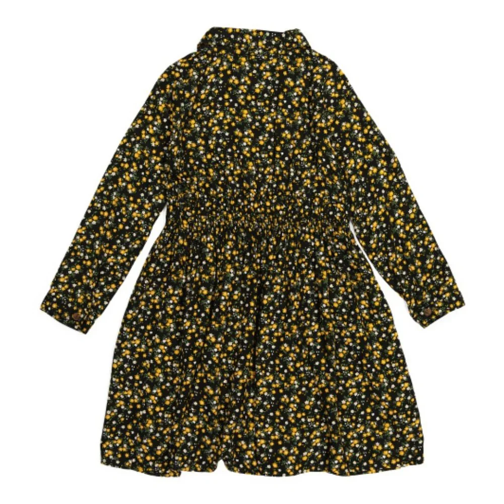 TAHARI Girls Printed Woven Dress With Scrunchie / NWT/ Size 6